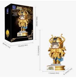 Set A Construire Saint Seiya - Mini Gold Taurus 16cm