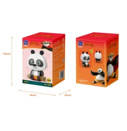 Set A Construire Kung Fu Panda - Sitting Baby Series Po 10cm