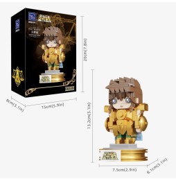 Set A Construire Saint Seiya - Mini Gold Libra 14cm