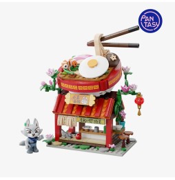 Set A Construire Kung Fu Panda - Zhenâ€™s Noodle Restaurant 18cm