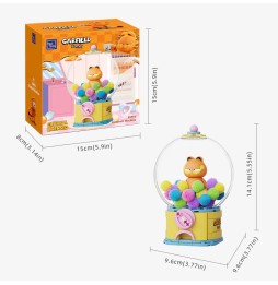 Set A Construire Garfield - Garfield Crystal Ball Series Pantasy Garfield Gumball Machine 14cm