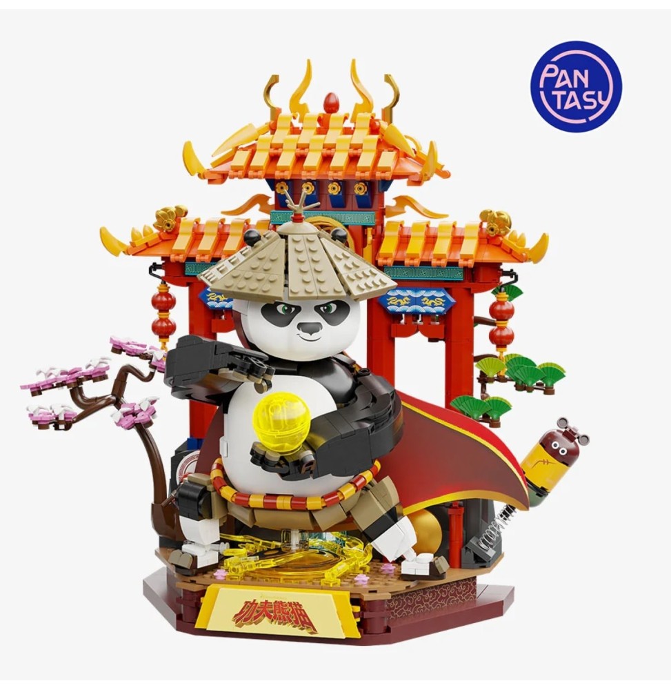 Set A Construire Kung - Kung Fu Panda Pantasy Kung Fu Panda Dragon Warrior 33cm