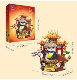 Set A Construire Kung - Kung Fu Panda Pantasy Kung Fu Panda Dragon Warrior 33cm