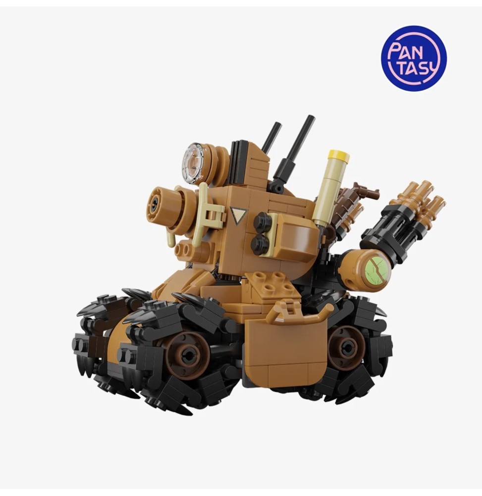 Set A Construire Metal - Metal Slug Pantasy Tank Sv-001Type-R 20cm