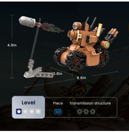 Set A Construire Metal - Metal Slug Pantasy Tank Sv-001Type-R 20cm