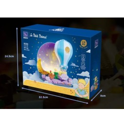 Set A Construire Le - Le Petit Prince Pantasy Le Petit Prince The Fire Balloon 18cm