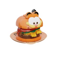 Maquette Garfield - Garfield Foodie Series Pantasy Garfield Hamburger 11cm