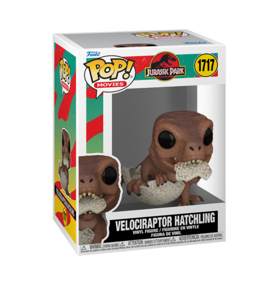 Funko Pop ! Jurassic Park - Eclosion Velociraptor