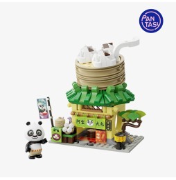 Set A Construire Kung Fu Panda - Po's Bakery 16cm