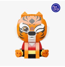 Set A Construire Kung Fu Panda - Sitting Baby Series Tigress 10cm