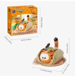 Set A Construire Garfield Foodie Series - Garfield Taco 8cm