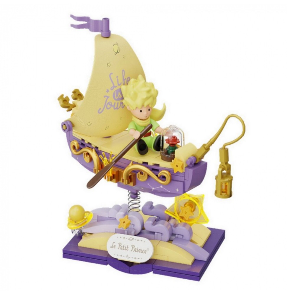 Set A Construire Le Petit Prince - Starry Ride Boat 16cm