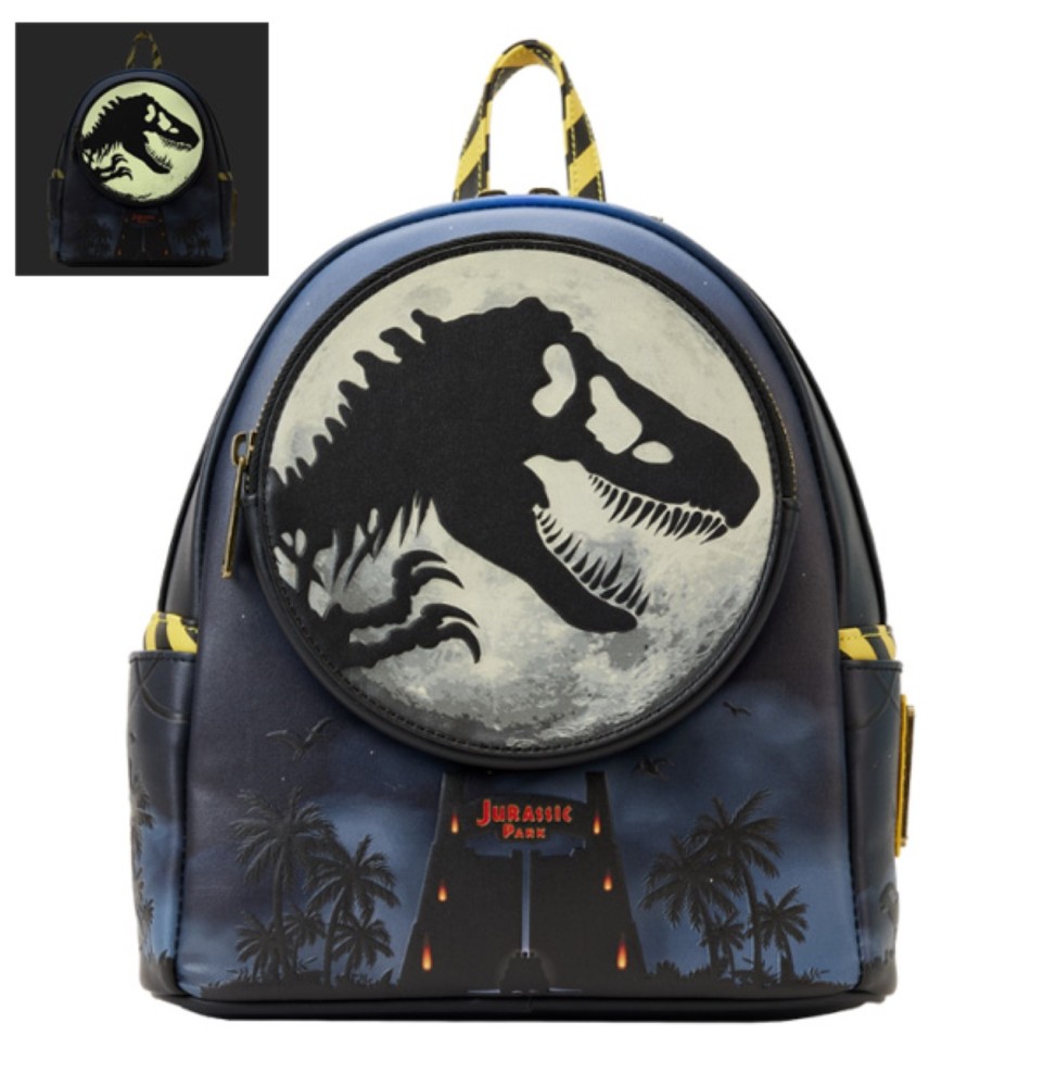 Loungefly Jurassic Park - Mini Sac à Dos 30th Anniversary Dino Moon