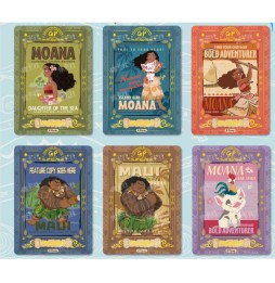 Cardfun Disney Moana Series Adventure Journey - Boîte de 10 Boosters de 4 Cartes