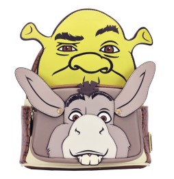 Loungefly Shrek - Mini Sac à Dos Shrek Donkey Cosplay