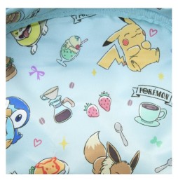 Figurine Pokemon - Pokemon Loungefly Sac A Dos Triple Poche Pokemon Cafe