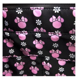 Loungefly Disney - Grand Sac à Main Tote Bag Minnie Floral Rock the Dots