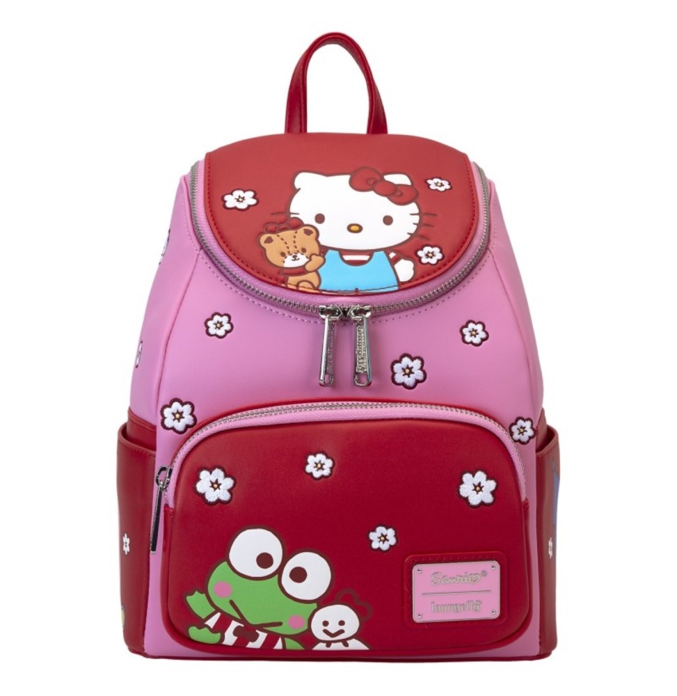 Loungefly Hello Kitty - Mini Sac à Dos Color Block