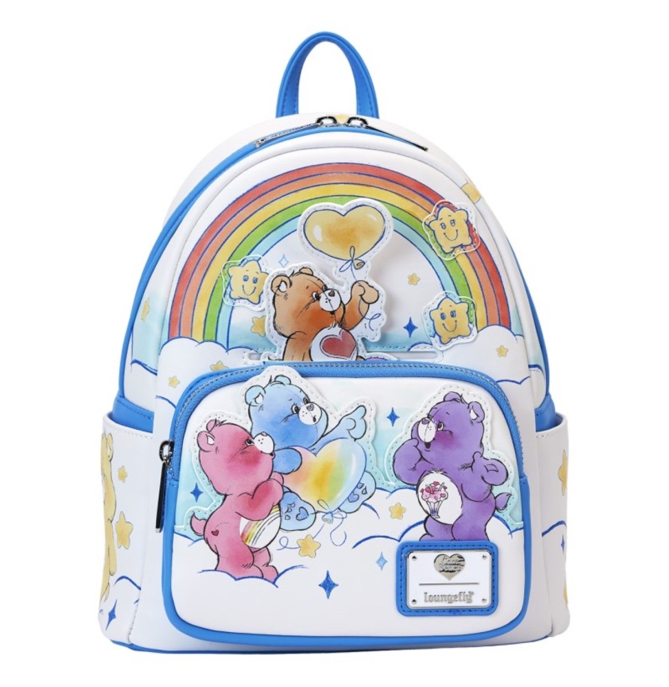 Loungefly Care Bears Bisounours - Mini Sac à Dos Rainbow