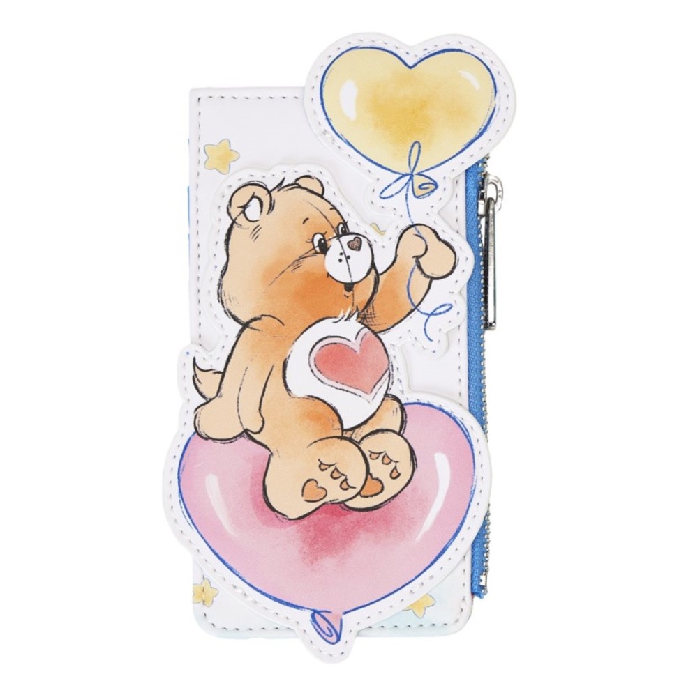 Loungefly Care Bears Bisounours - Porte-Carte Heart Balloon