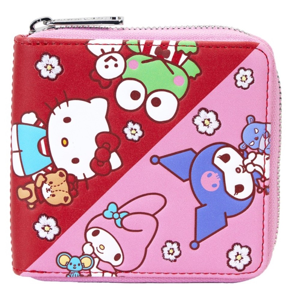 Loungefly Hello Kitty - Portefeuille Hello Kitty Friends Color Block