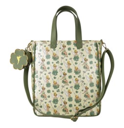 Sac à Main Tote Bag Loungefly - Disney Tinker Bell 4-Leaf Clover AOP