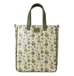 Sac à Main Tote Bag Loungefly - Disney Tinker Bell 4-Leaf Clover AOP