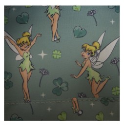 Sac à Main Tote Bag Loungefly - Disney Tinker Bell 4-Leaf Clover AOP