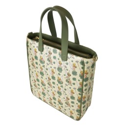 Sac à Main Tote Bag Loungefly - Disney Tinker Bell 4-Leaf Clover AOP