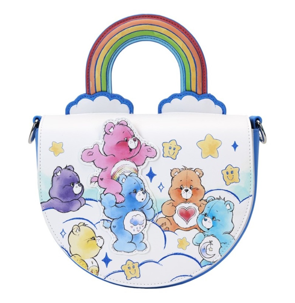 Loungefly Care Bears - Sac à Main Rainbow Handle