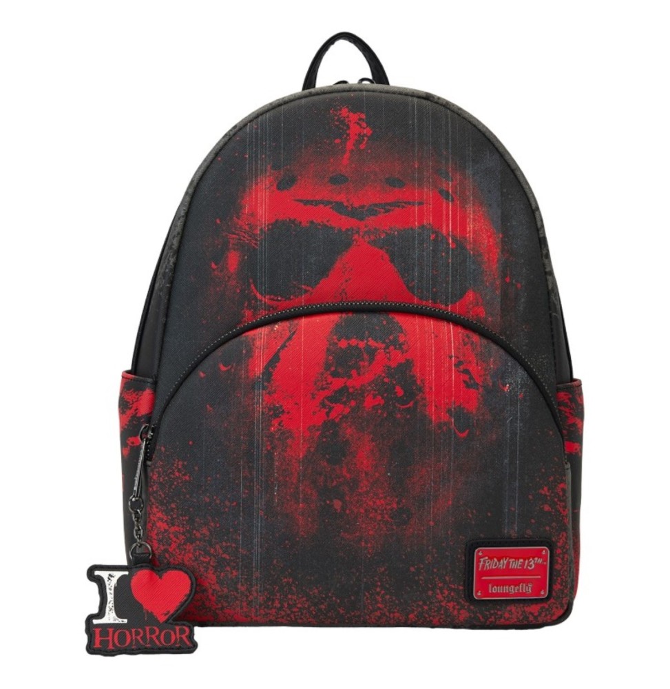 Loungefly Friday the 13th - Mini Sac à Dos I Love Horror