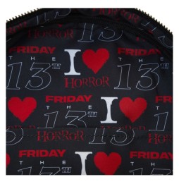 Loungefly Friday the 13th - Mini Sac à Dos I Love Horror