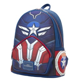 Loungefly Marvel - Mini Sac à Dos Captain America Brave New World Cosplay