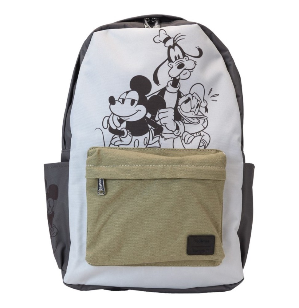 Sac à Dos Nylon Loungefly - Disney Mickey and Friends Canvas