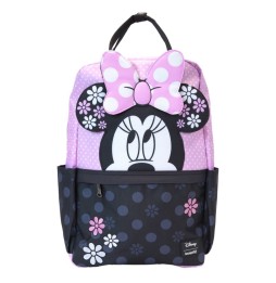 Loungefly Disney - Sac à Dos Nylon Minnie Floral Rock the Dots