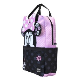 Loungefly Disney - Sac à Dos Nylon Minnie Floral Rock the Dots