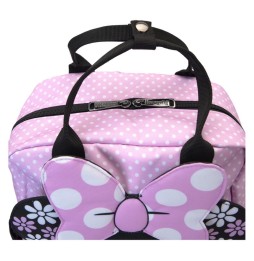 Loungefly Disney - Sac à Dos Nylon Minnie Floral Rock the Dots