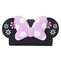 Loungefly Disney - Portefeuille Minnie Floral Rock the Dots