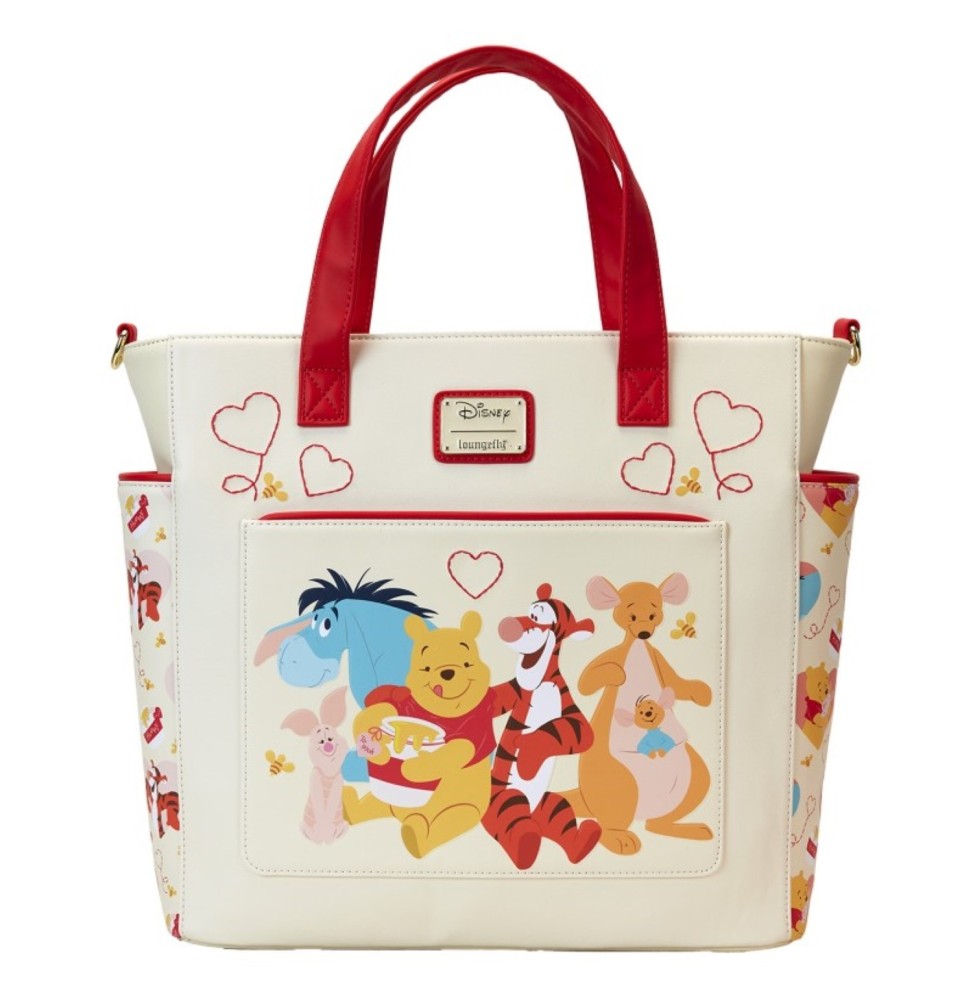 Loungefly Disney - Sac à Dos Convertible Winnie Love Letter