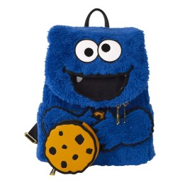 Loungefly Sesame Street - Mini Sac à Dos Cookie Monster Plush