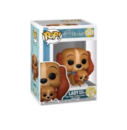 Funko Pop ! Disney La Belle et le Clochard - Lady & Puppy 9cm