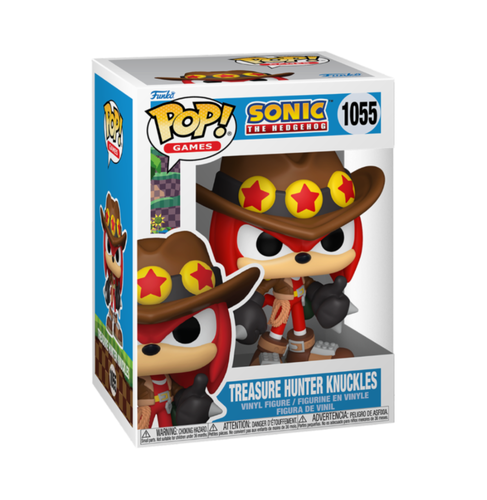 Funko Pop ! Sonic - Treasure Hunter Knuckles