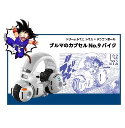 Figurine Dragon Ball Z Tomica Dream - Moto de Bulma