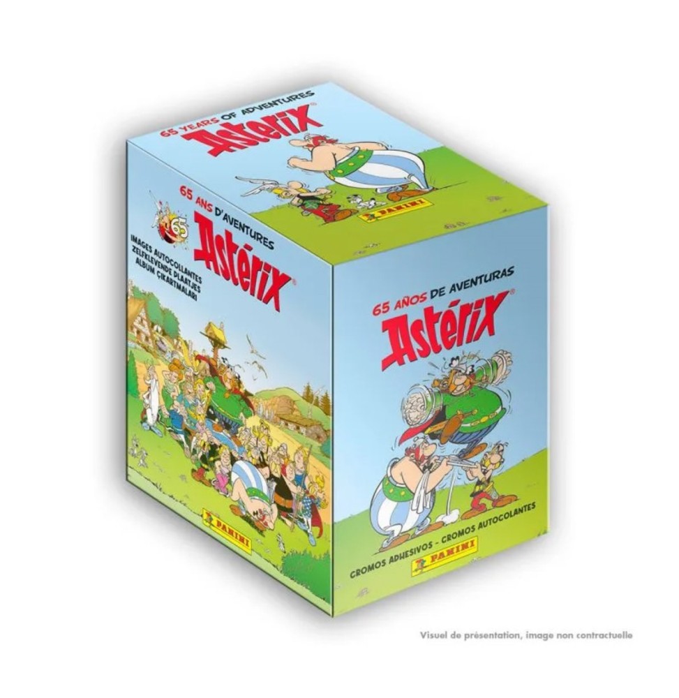 Stickers Panini Asterix - Boîte de 36 Pochettes (65ème Anniversaire)