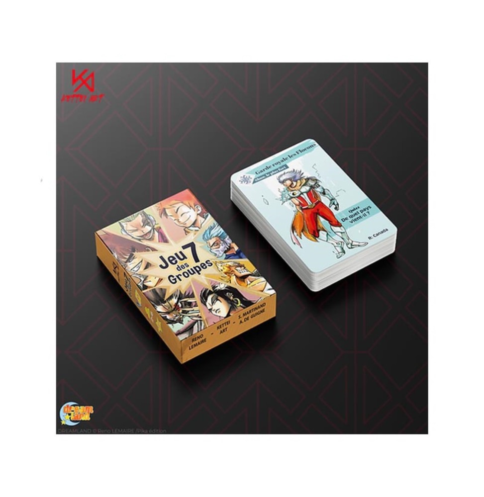 Kayou 110 Dreamland Jeu de Cartes Jeu de 7 Groupes 3 Jeux en Un