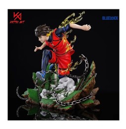 Kayou 110 Blue Lock Originel Statue Collector Meguru Bachira - 35 cm