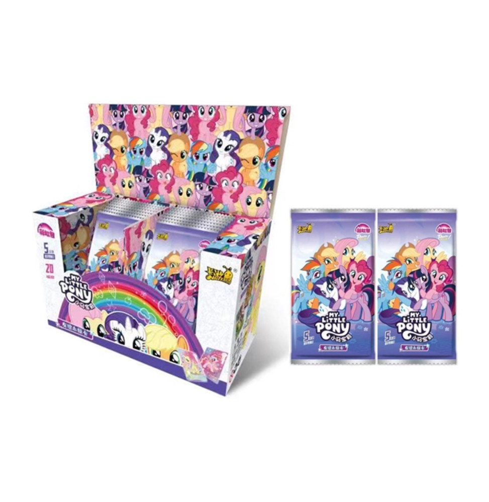 Kayou 110 My Little Pony Friendship Forever Rainbow Vol 3 - Boîte de 20 Boosters de 5 Cartes