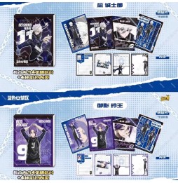 Kayou 110 Blue Lock Pack Trading Cards Stickers Display - 12 pièces