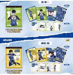 Kayou 110 Blue Lock Pack Trading Cards Stickers Display - 12 pièces