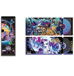 Kayou 110 My Little Pony Shining Note Laser Ticket Soul Beat Display - 6 pièces